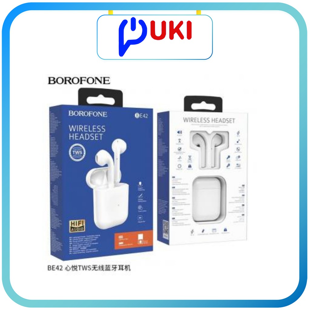 tai nghe ko dây Bluetooth BOROFONE 5.0 TWS BE42, Âm Thanh Sống Động