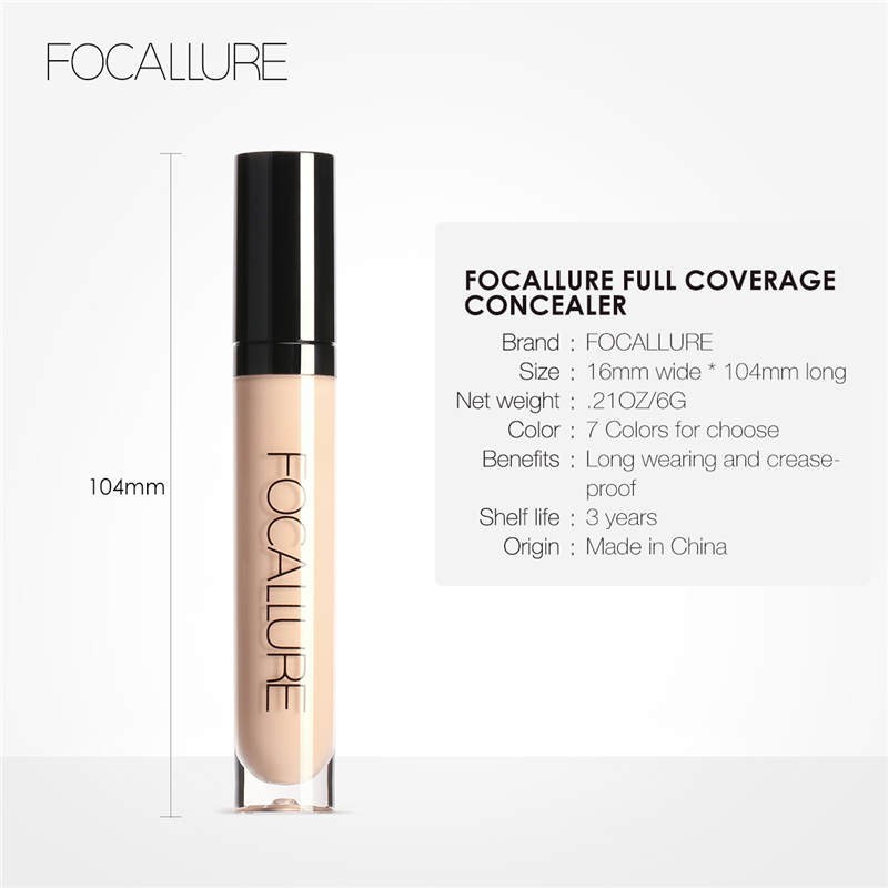 FOCALLURE 7 Màu sắc trang điểm dạng lỏng Mắt Che Khuyết Điểm | BigBuy360 - bigbuy360.vn