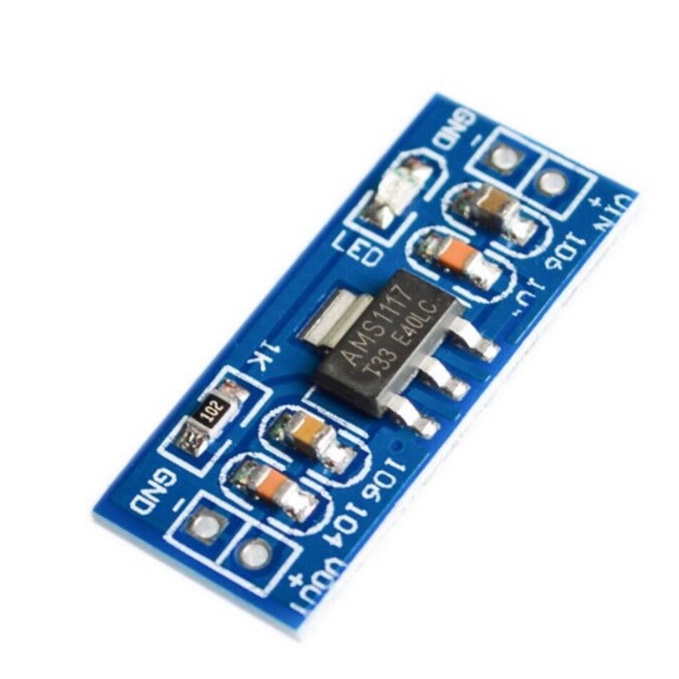 Mô Đun Cung Cấp Nguồn Điện AMS1117 3.3v 5v AMS1117-5.0V Chuyên Dụng