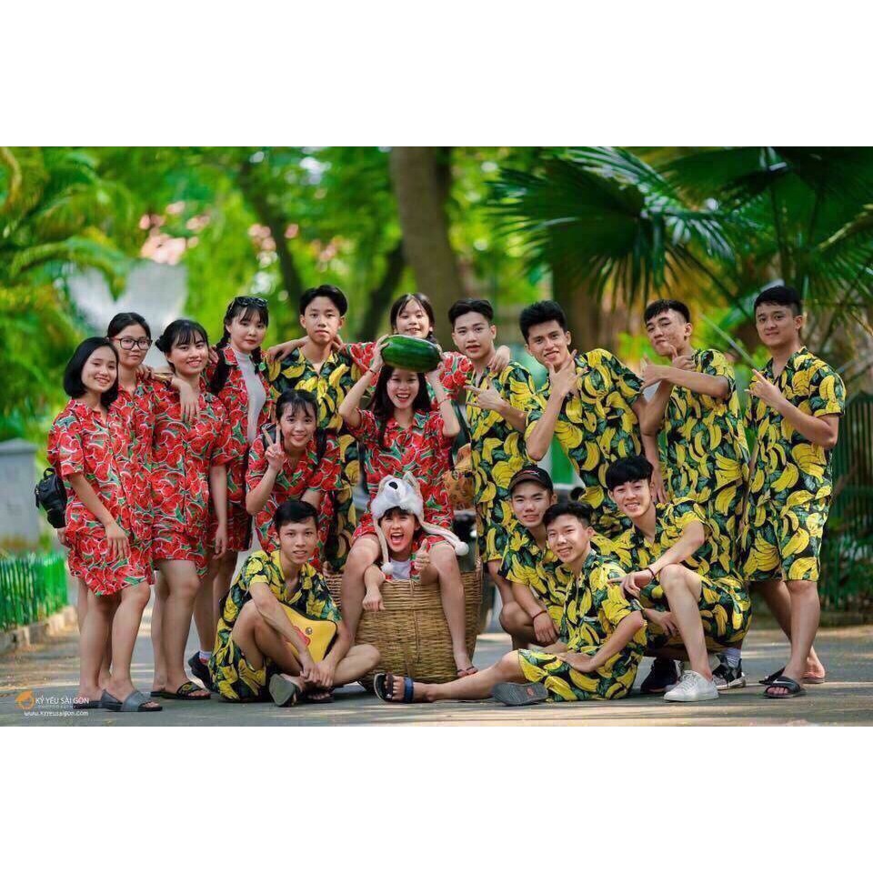 [CÓ SIZE]Bộ Pijama Hoa Qủa Nam nữ | BigBuy360 - bigbuy360.vn