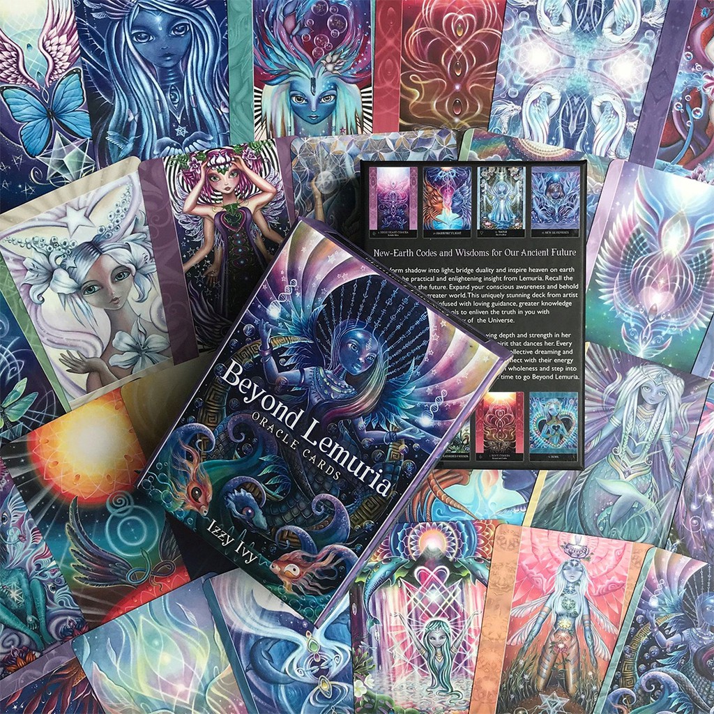 Bộ Bài Beyond Lemuria Oracle (Mystic House Tarot Shop) - Bài Gốc Authentic Chính Hãng 100%