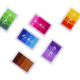 Hộp Mực Dấu 4 Màu Gradient Let's Color