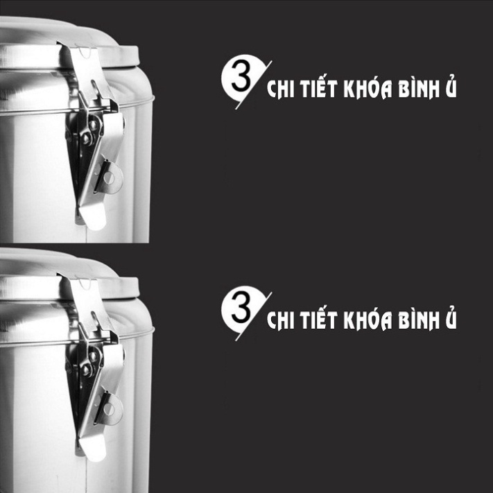 Bình giữ nhiệt Inox có vòi inox 304 cao cấp