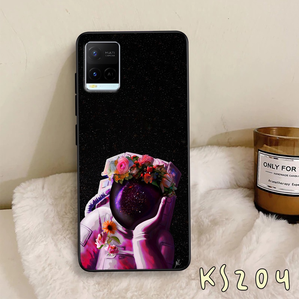 Ốp lưng Vivo Y21 - Vivo Y21s - Vivo Y33s - Ốp in hình Phi hành gia cực hot