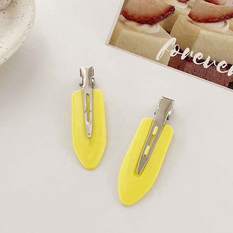 New Fashion Korean Version Duckbill Clip Girls Hairpins / Women All-match Retro Bangs Barrette Hair Accessories