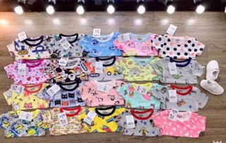COMBO 4 BỘ VẢI COTTON LỖ XUẤT NHẬT
