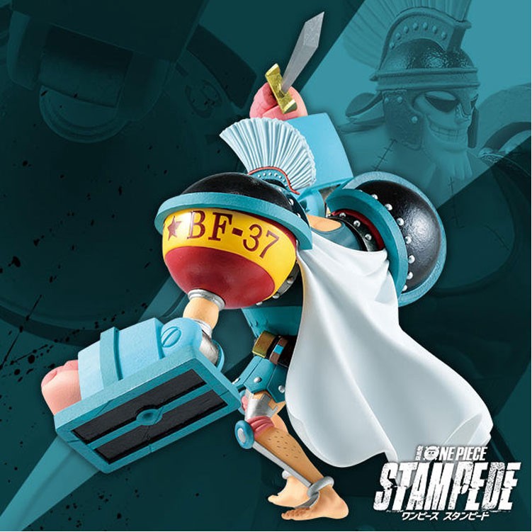 Mô hình One Piece chính hãng -  Franky - Ichiban Kuji - ver Stampede