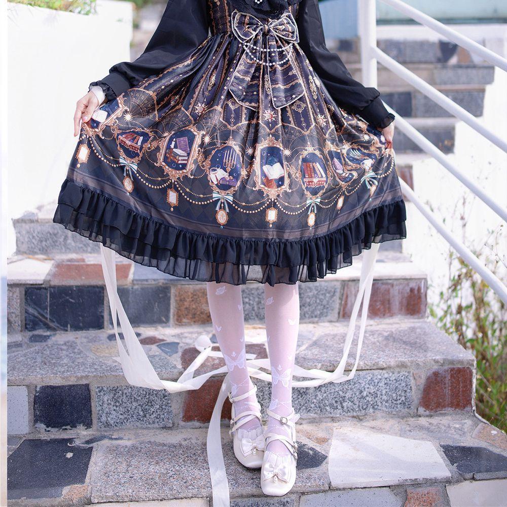 Vớ Dây Chéo Mỏng Phong Cách Harajuku JK Dễ Thương Dành Cho Bạn Gái