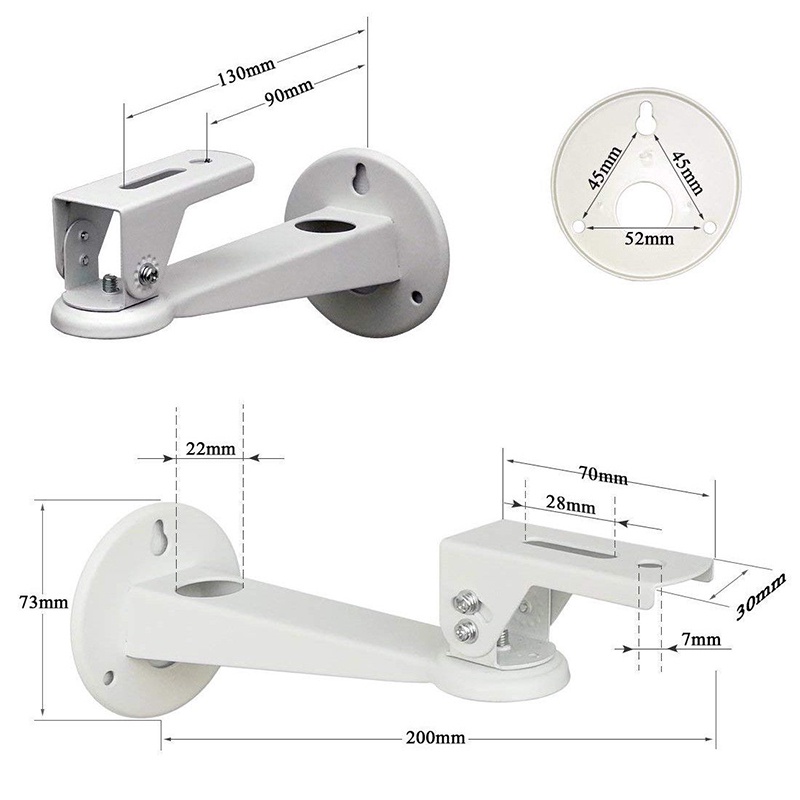 Giá đỡ máy chiếu treo tường mini xoay được 360 độ tiện lợi