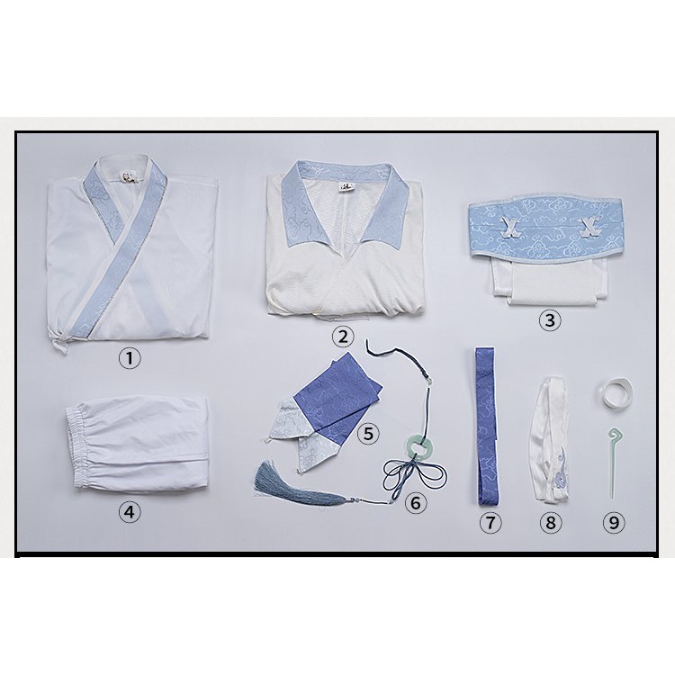 Trang phục cosplay nhân vật Lam Vong Cơ/ Lam Trạm bản thời niên thiếu trong Ma đạo tổ sư.