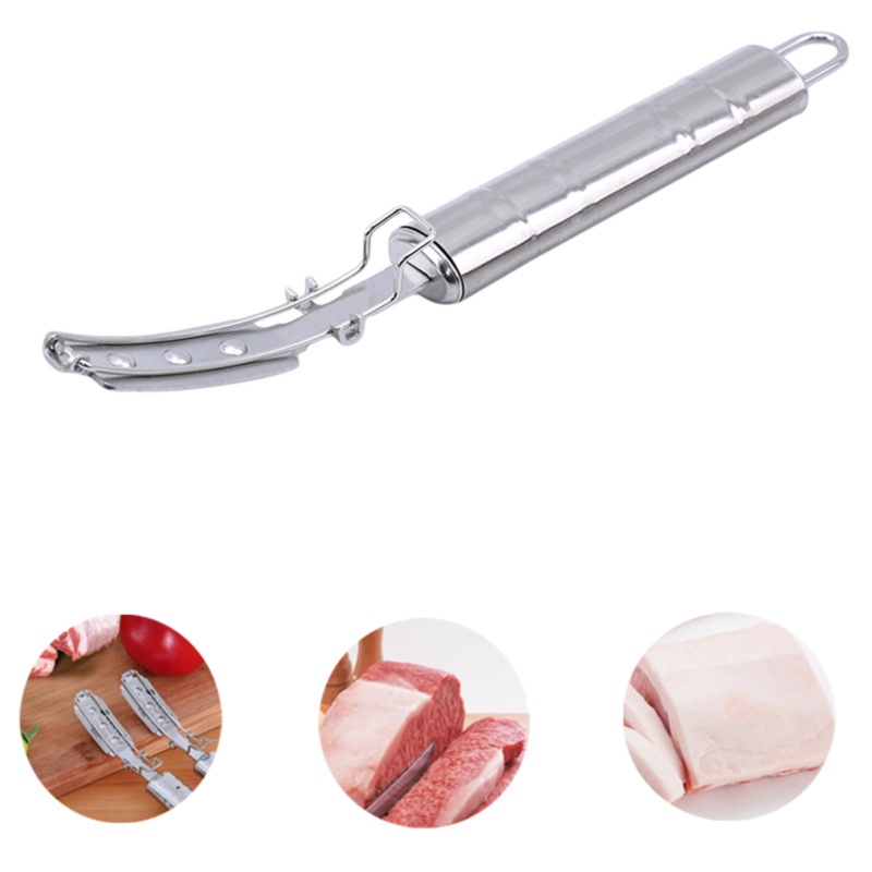Giá Đỡ Dao Cạo Râu Lợn Bằng Thép Không Gỉ (Không Kèm Lưỡi Cắt)