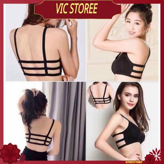 Áo Bra 🌿 FRESHIP🌿Áo Bra 3 Dây Có Đệm Ngực Không Gọng Mát Mỏng