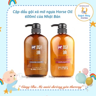 Dầu gội xả mỡ ngựa Kumano Nhật Bản