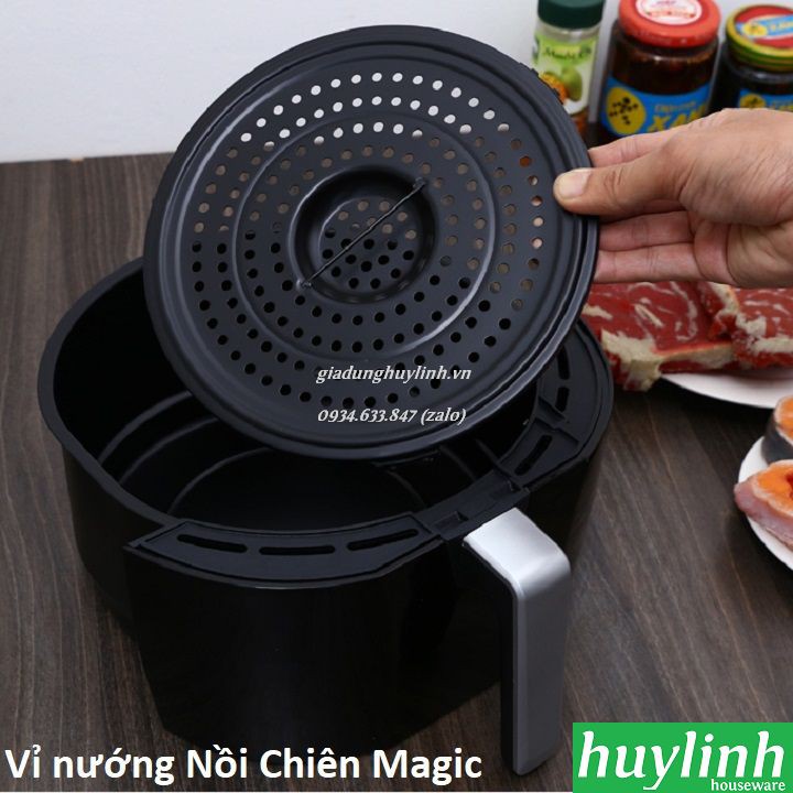 Vỉ khay nướng cho nồi chiên Magic A84