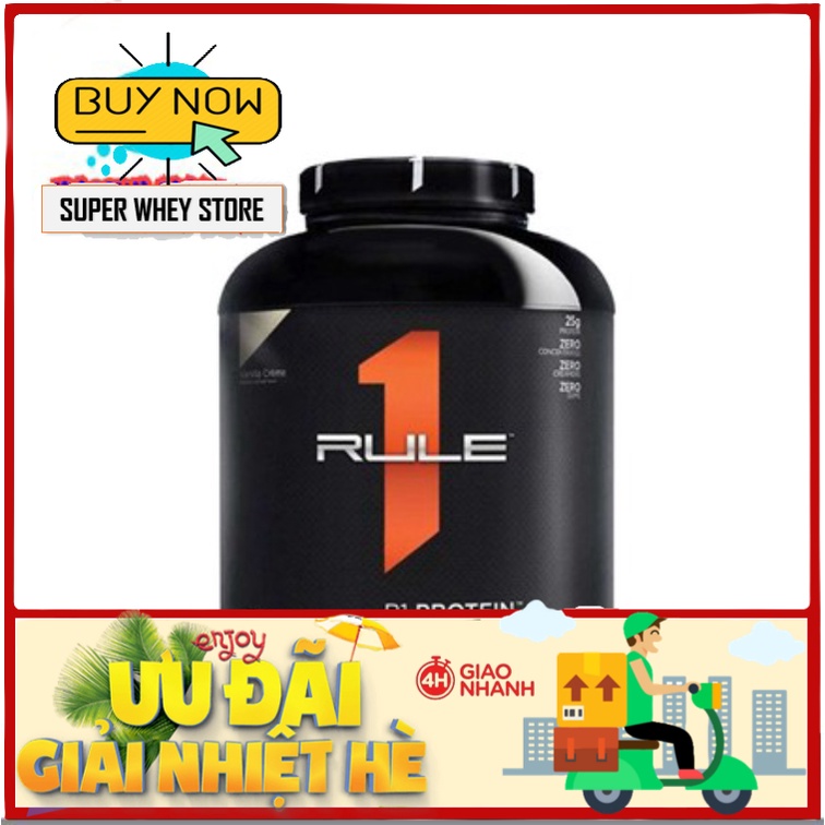(HÀNG NỘI ĐỊA)-  Rule 1 Protein 5Lbs - Sữa tăng cơ Rule1 - Whey Protein R1  CHÍNH HÃNG