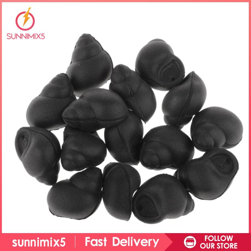 Set 15 Mồi Câu Cá Giả Hình Ốc Sên Màu Đỏ