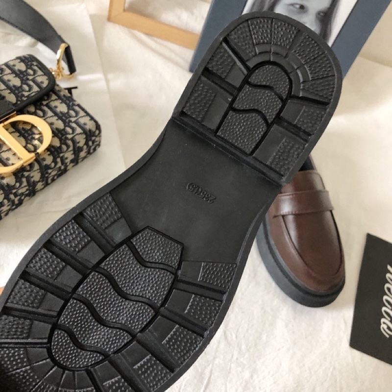 Giày loafer búp bê học sinh da pu vintage ulzzang Hàn Quốc Yannie Lolita