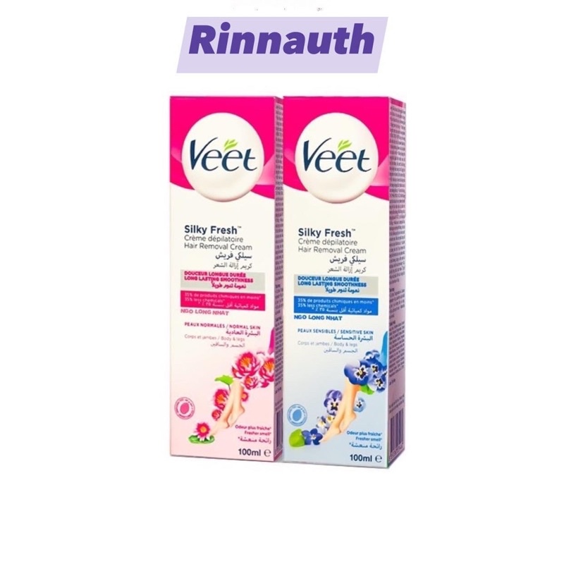 Kem tẩy lông Veet 100ml - Nhập khẩu Pháp | Tẩy lông vùng kín - Triệt lông vĩnh viễn