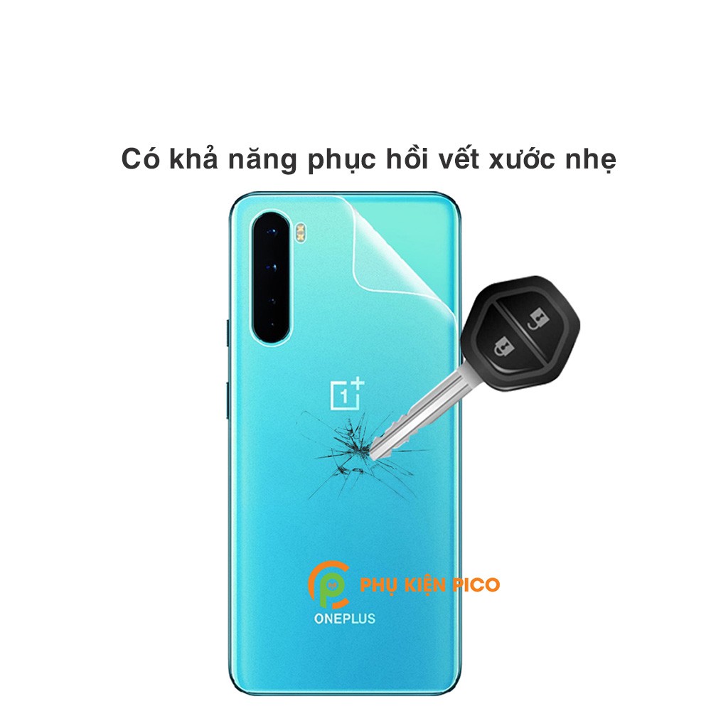 Dán lưng Oneplus Nord PPF cao cấp dẻo vân mờ - Dán dẻo mặt lưng Oneplus Nord