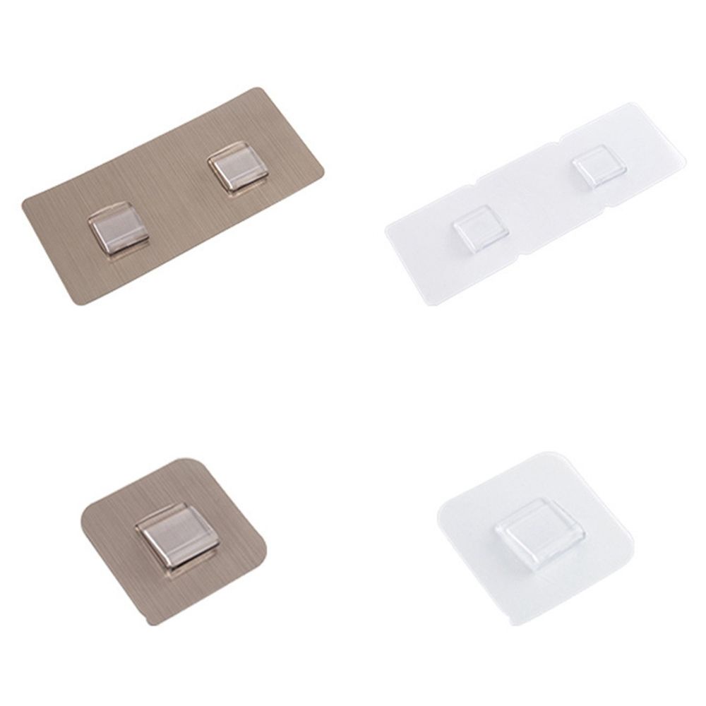 1 móc treo đồ dán tường bằng nhựa chống thấm nước tiện dụng cho nhà bếp/ nhà tắm