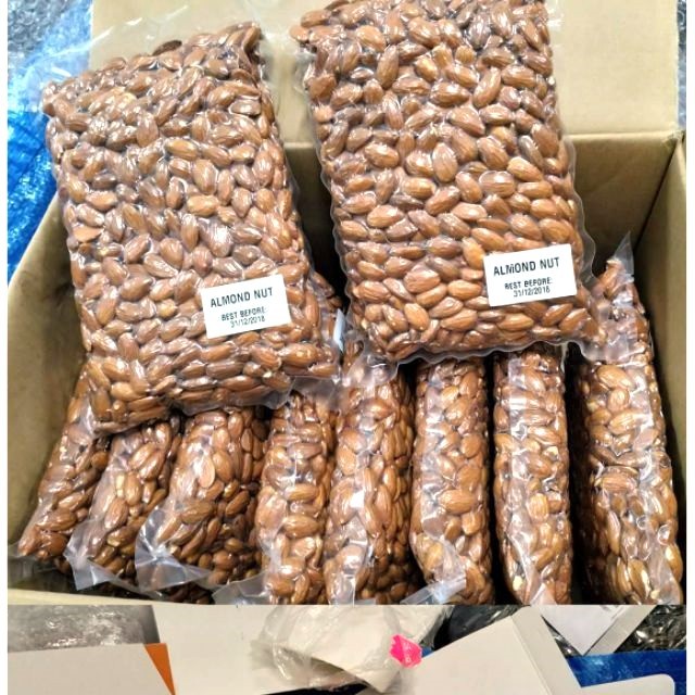 [Date 2023] 500g Hạnh nhân Mỹ sống tách vỏ làm sữa hạt, làm bánh, làm granola