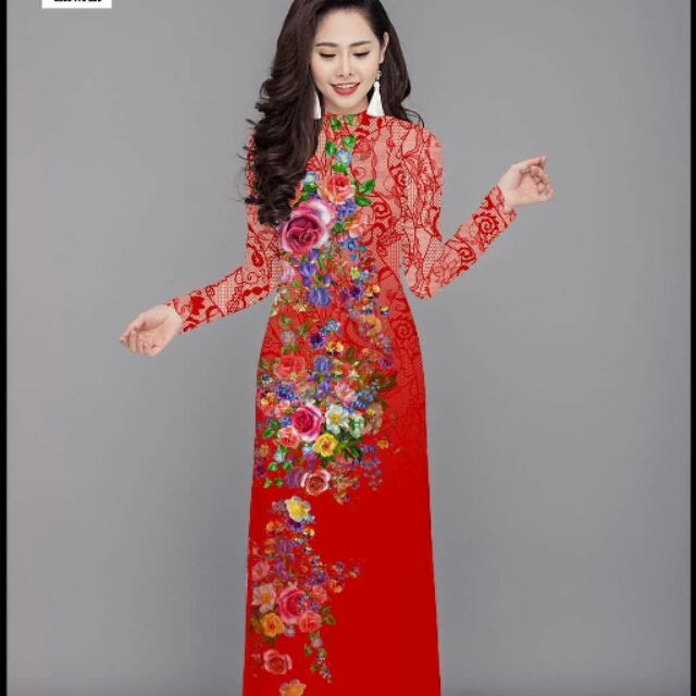 🌹SALE 2 MẪU ÁO DÀI LUA TƠ  NHẬT 7D