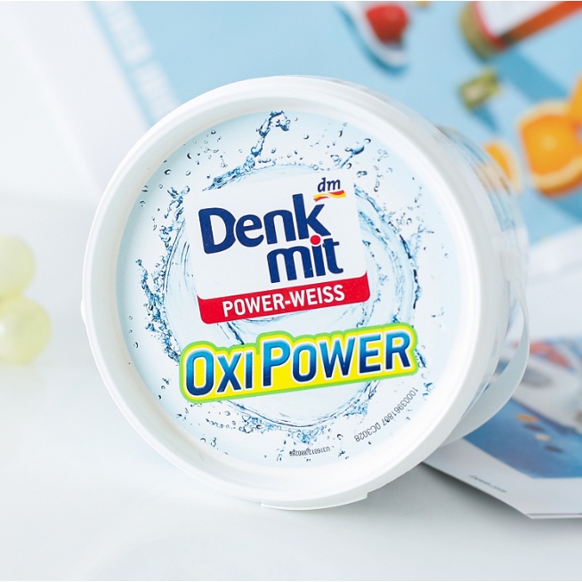 Bột tẩy trắng quần áo Denkmit Power Weiss 750g chuyên dụng cho quần áo trắng-Shop Tiện Ích