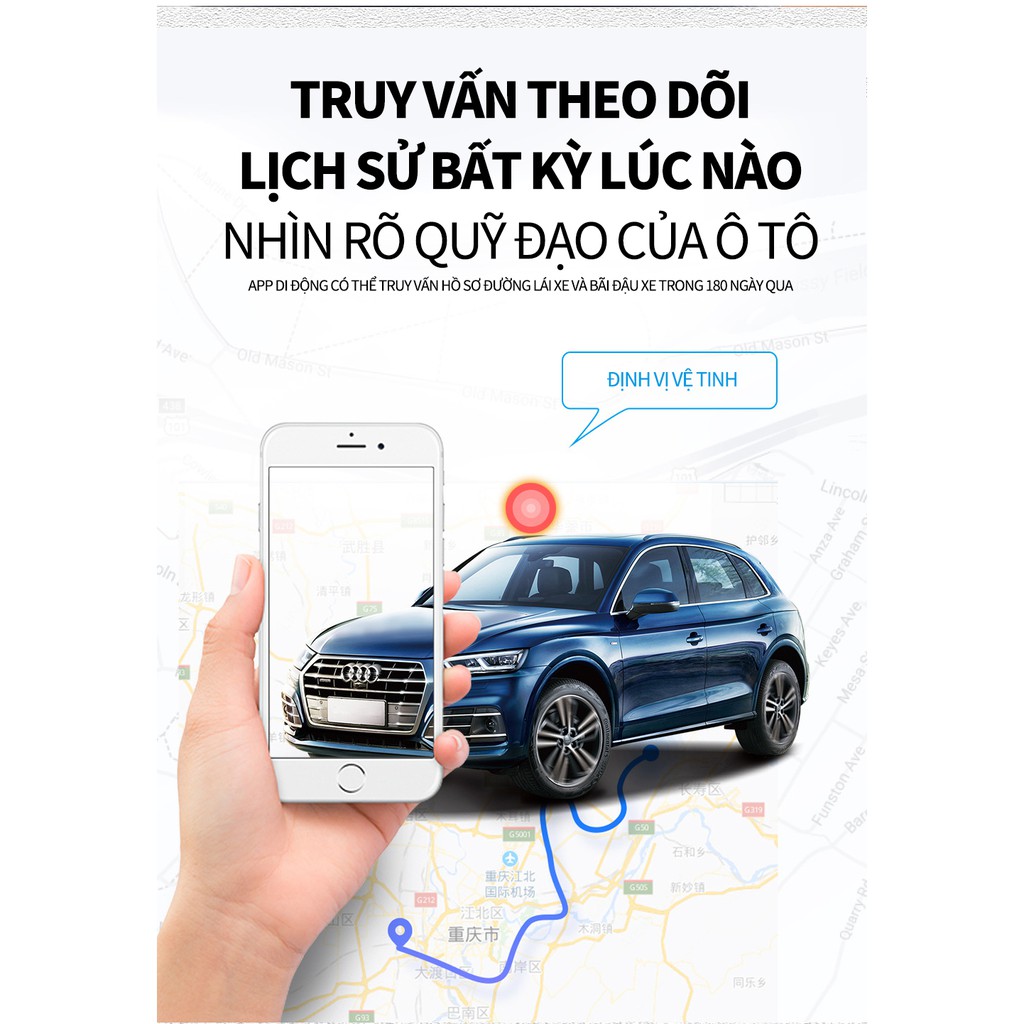 Định vị GPS theo dõi chống trộm ô tô xe máy