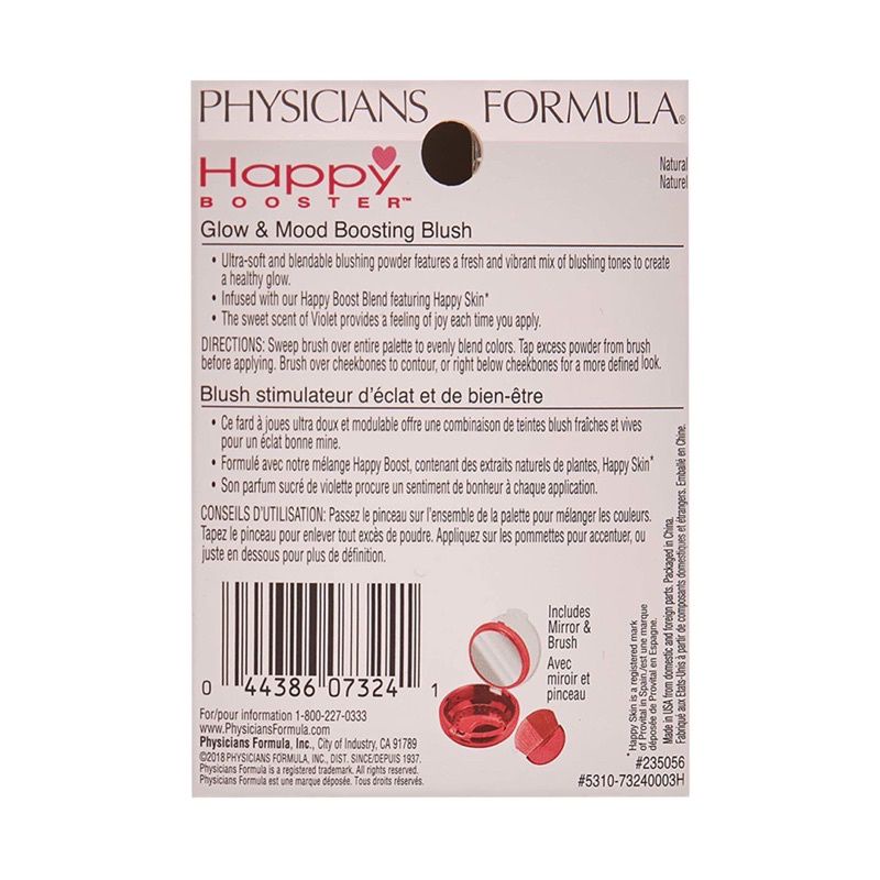 [ Sale Tết ] Má hồng trái tim Physians Formula Happy Booster