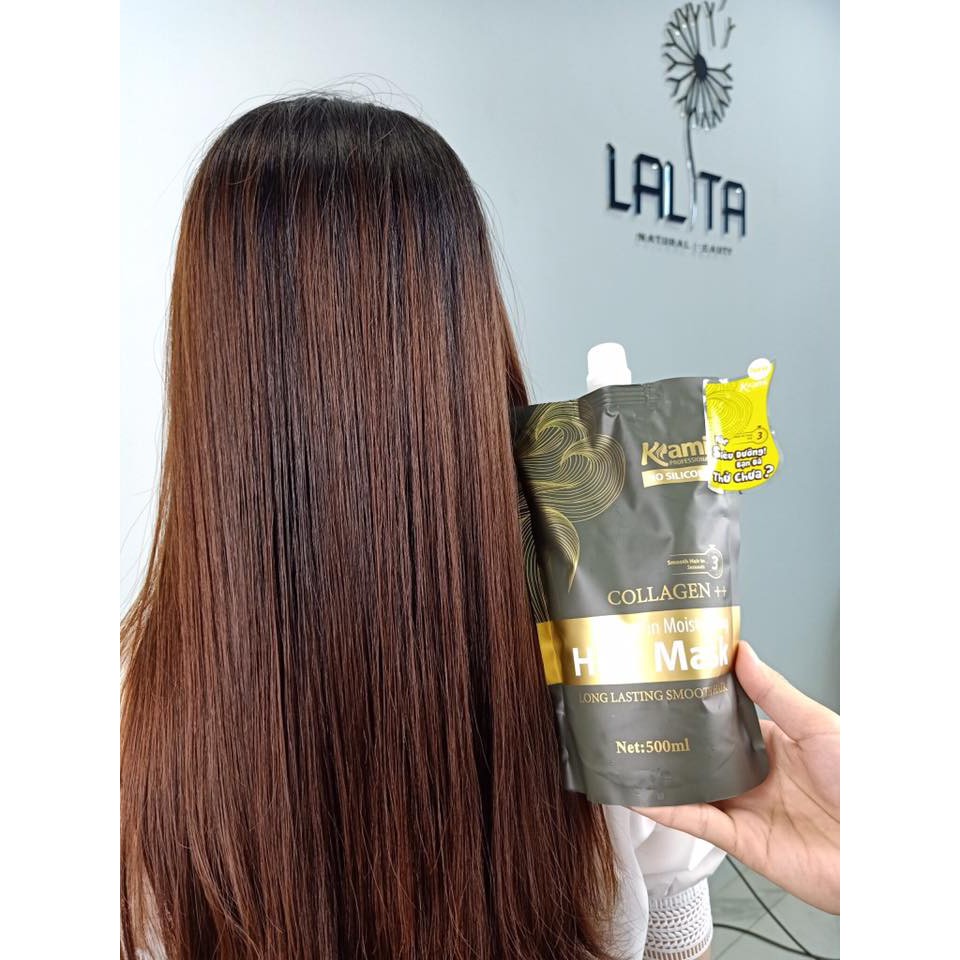 [SIÊU RẺ] Dầu hấp tóc collagen siêu dưỡng hương nước hoa KAMI chính hãng-500ml | BigBuy360 - bigbuy360.vn