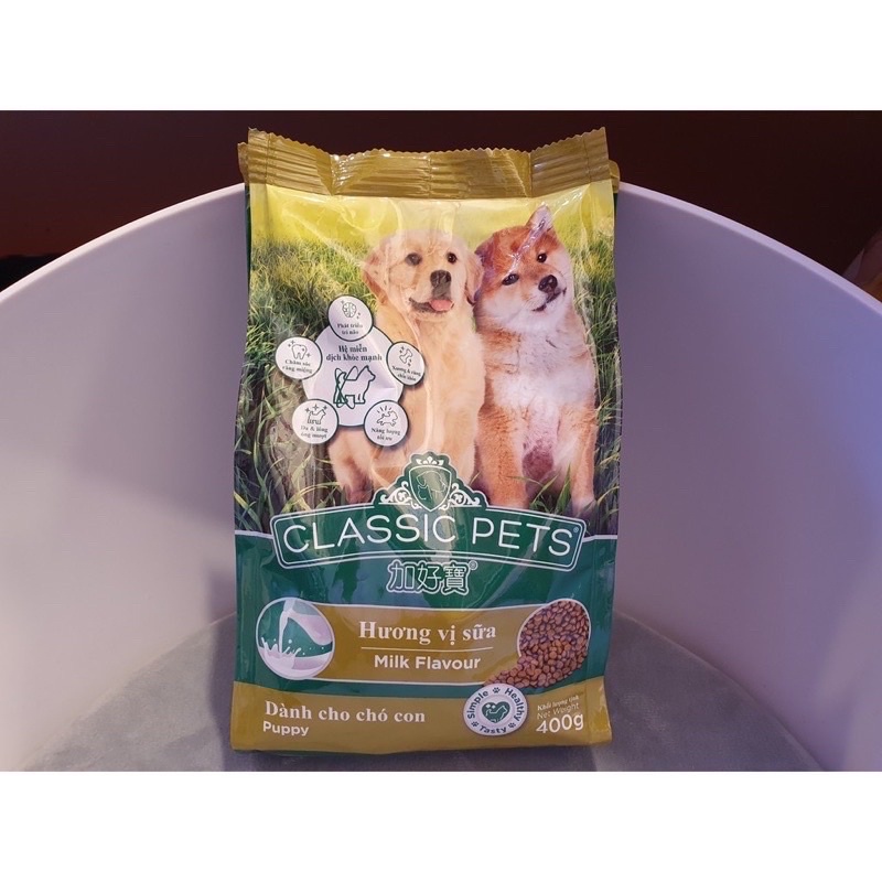 400g - Hạt Classic Pets cho chó con/chó trưởng thành