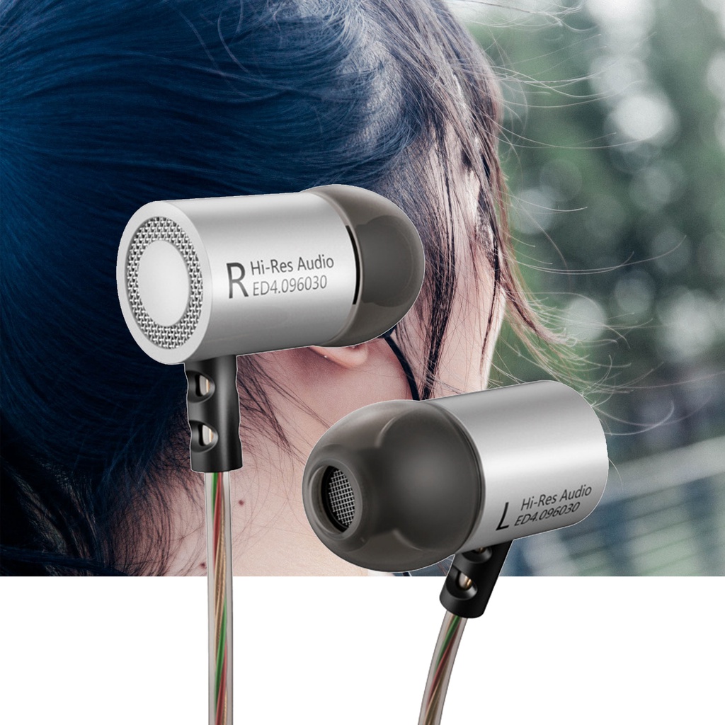 Tai nghe nhét tai KZ ED4 có dây giảm tiếng ồn giắc cắm 3.5mm