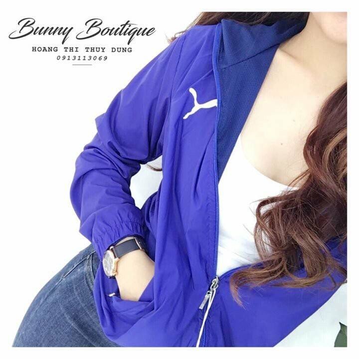 Áo Khoác Dù Nữ Có Nón