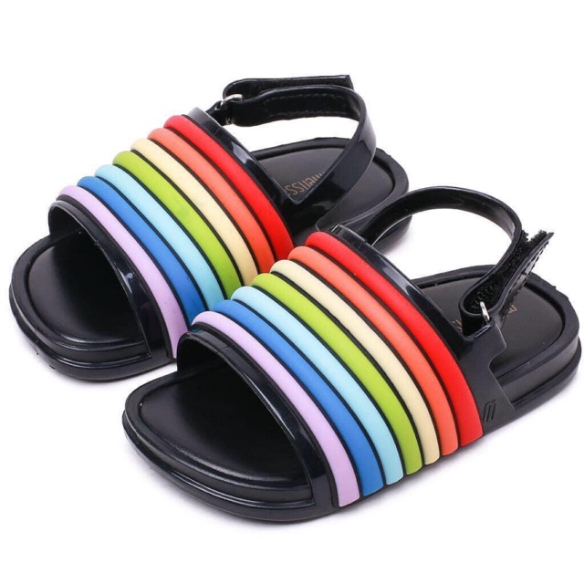 Sandal cầu vồng cho bé yêu