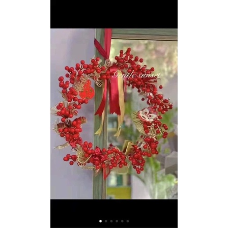 Cành vàng lá ngọc làm vòng treo ngày tết❤️lá vàng cắm điểm , hoa phụ kèm