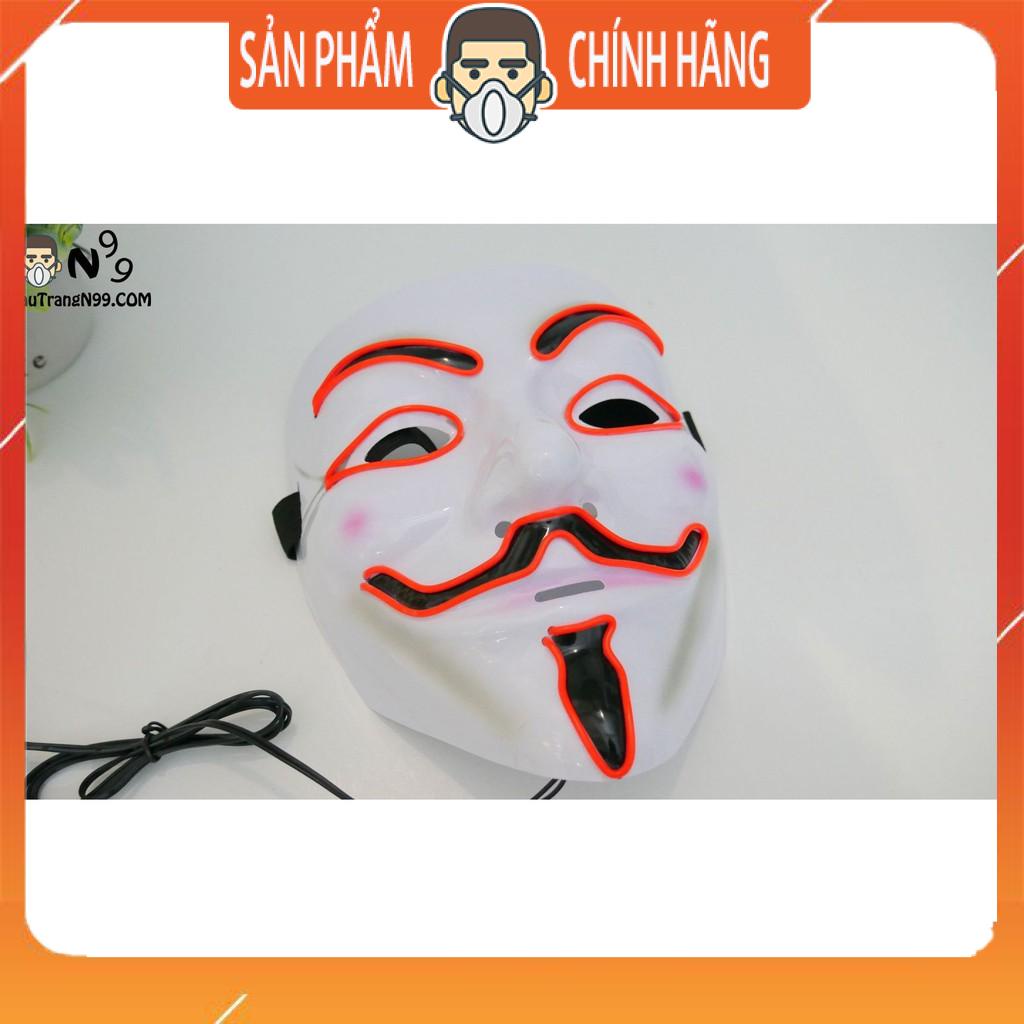 Mặt nạ hóa trang Halloween đèn led dùng cho party, quán bar, âm nhạc
