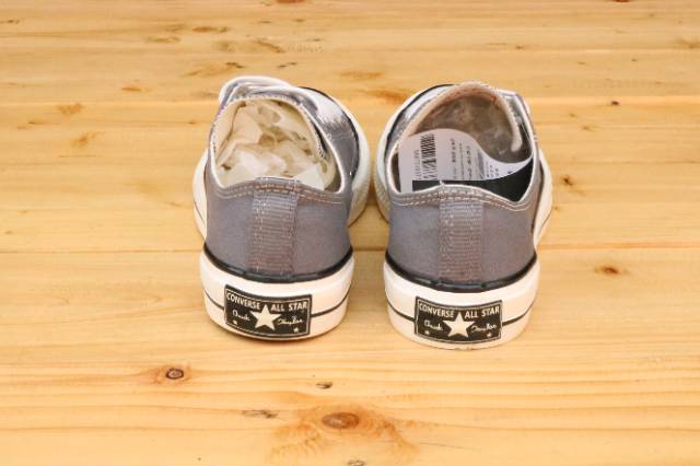 Giày Thể Thao Converse Allstar 1970 's Cổ Thấp Màu Trắng Xám