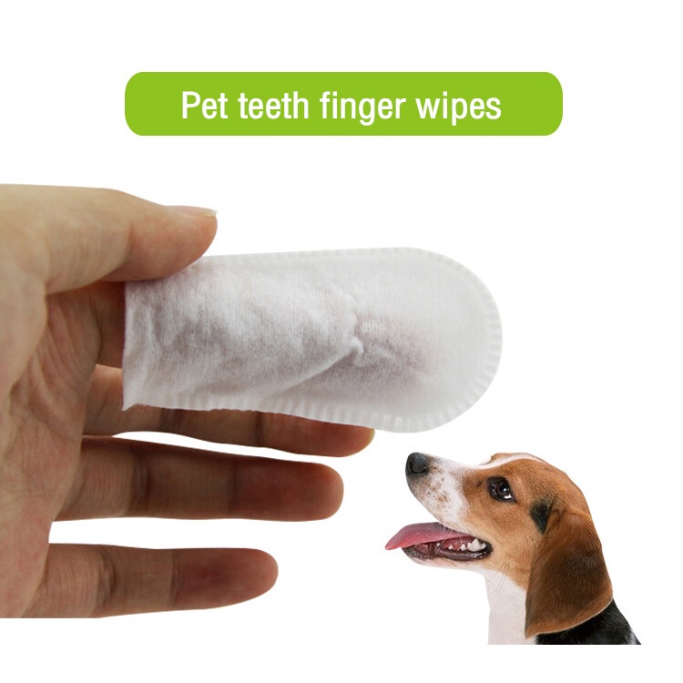 MASTI Kem đánh răng làm sạch răng cho thú cưng Fresh Breath Clean Tartar Finger Set LI0302