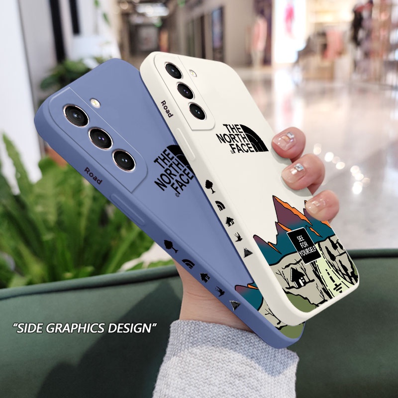 Ốp Điện Thoại Cảm Giác Thoải Mái Đường Dài Cho Samsung Galaxy S21 S20 FE Ultra Plus