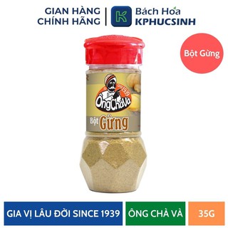 Bột gừng Ông Chà Và 35g KPHUCSINH - Hàng Chính Hãng