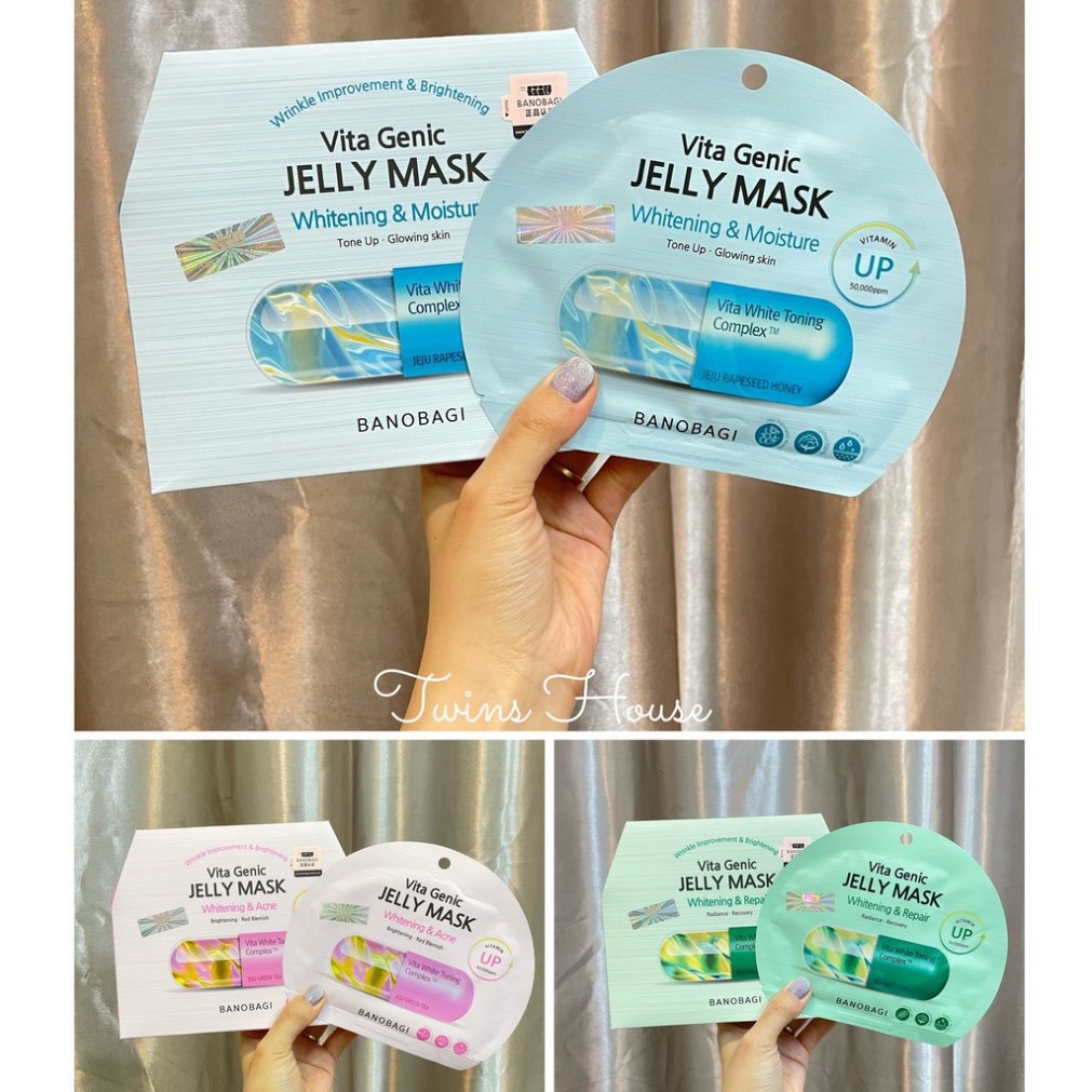 Mặt Nạ Vita Geic Jelly Mask BANOBAGI Vitamin A B C E