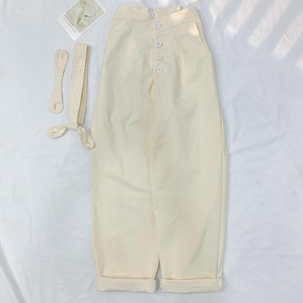 Quần Yếm Kaki Nữ BEE Yếm Quần Form Rộng Style Hàn Phong Cách Năng Động Lên Dáng Siêu Xinh (Ảnh Thật/ Có Sẵn)