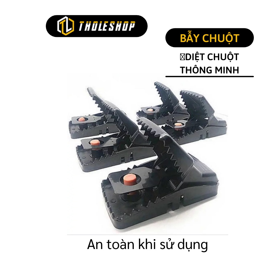 Bẫy Chuột - Dụng Cụ Bẫy Kẹp Chuột Thông Minh, Tiêu Chuẩn Châu Âu 5438
