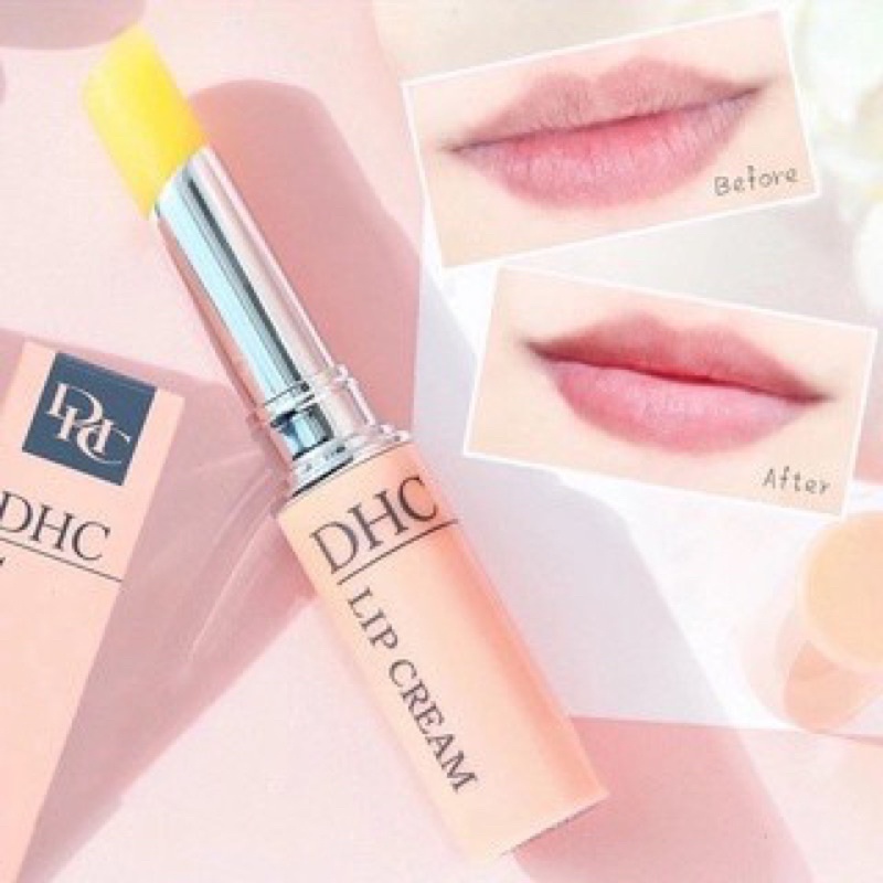 Không Màu Làm Mờ Và Giảm Thâm Nhật Bản DHC Lip Cream 1,5g