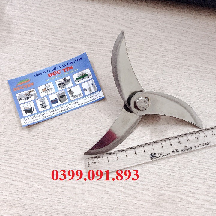 Dao xay thịt xay giò chả - 3 lưỡi