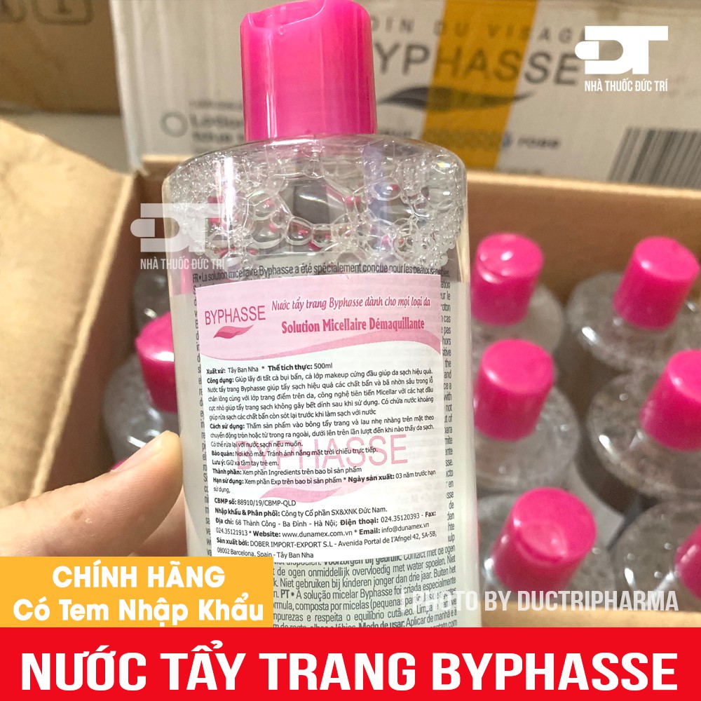 Nước Tẩy Trang Byphasse Micellar 500ml