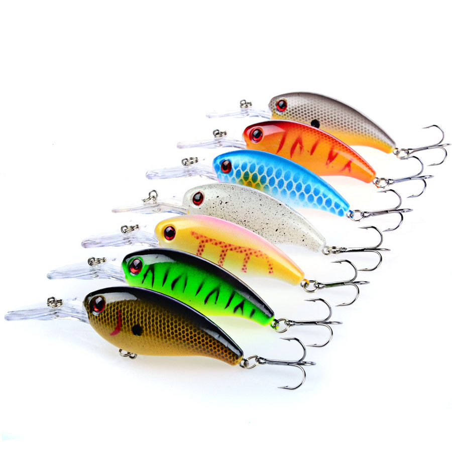 Mồi câu cá nhân tạo 3d 10cm 15g tiện dụng