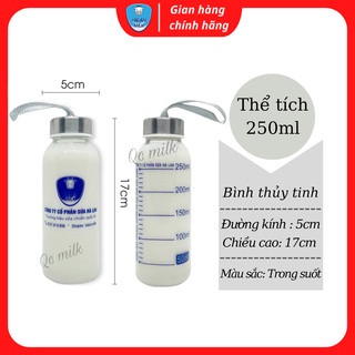 Bình thuỷ tinh 250ml-Công ty Halan Milk