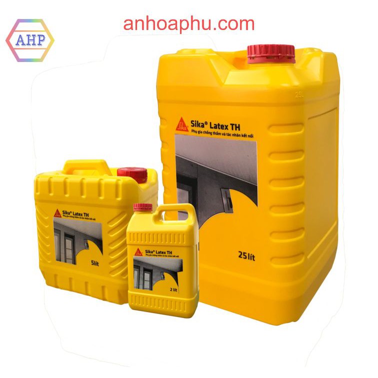 Sika Latex® TH Can 5L- Phụ gia chống thấm và tác nhân kết nối