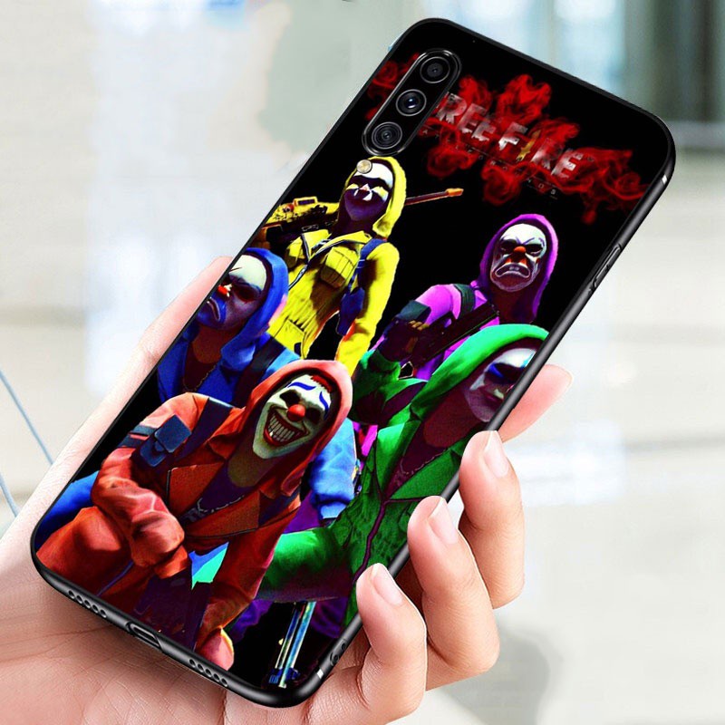 Ốp Điện Thoại TPU Dẻo Họa Tiết Game Free Fire Độc Đáo Cho Samsung A02 A12 A32 A52A A72 F62 M02 M62 4G 5G GY33